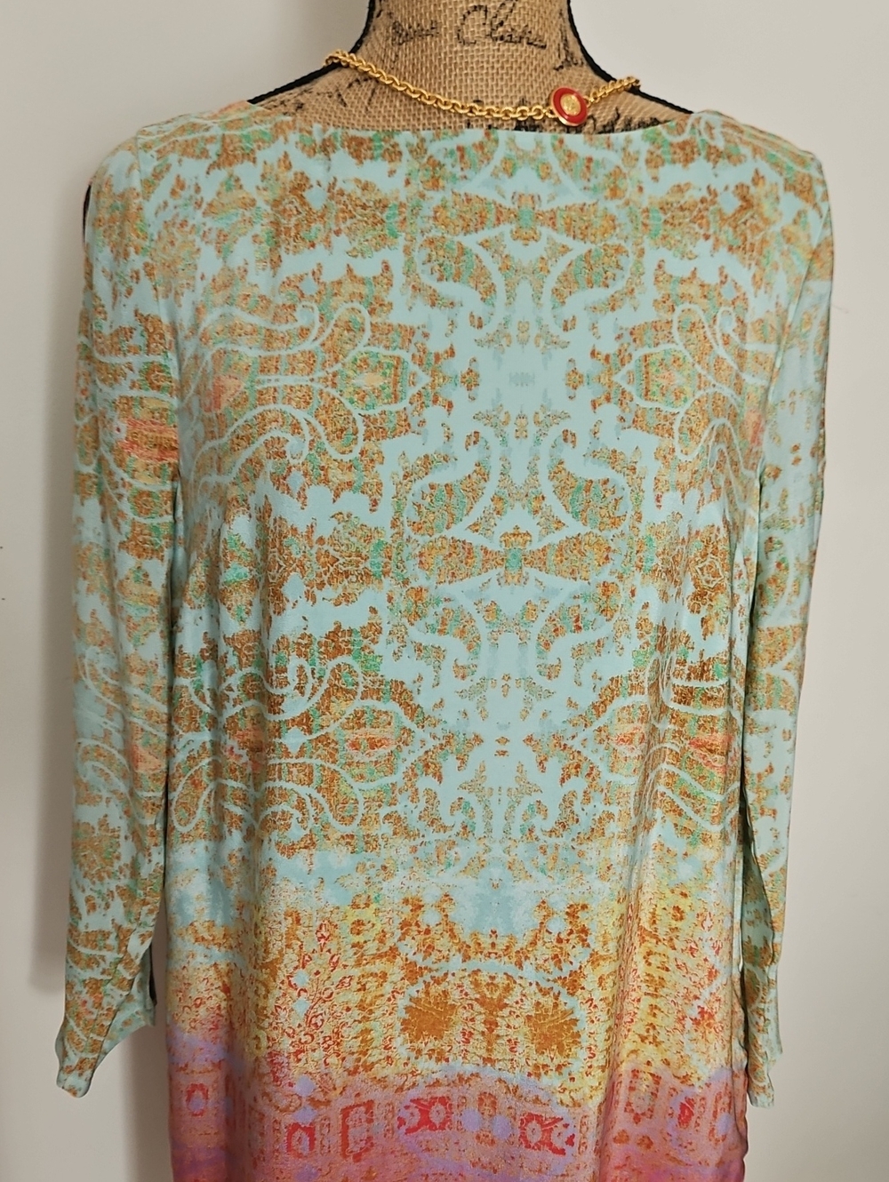 Maeve Silk Dress, Size M. - Picture 11 of 12